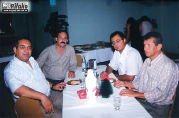 O TEMPO VOA - Festiva de Natal - CL Carlos Peres, CL Cleio Meira (presidente), CL Pinheiro e CL Moises - 99-00