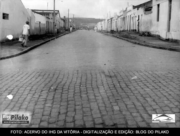 O TEMPO VOA - RUA NOVA VITORIA ATUAL SEVERINO DA COSTA