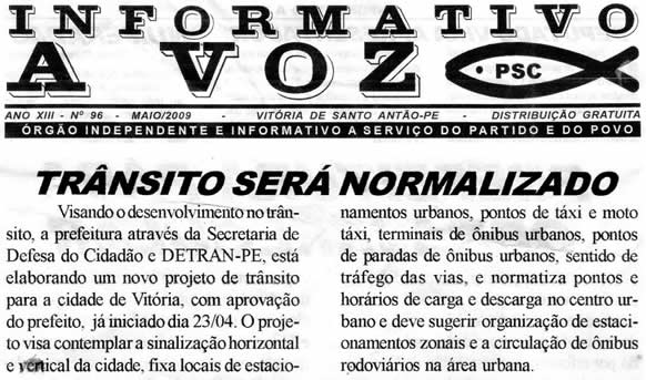 informativo-avoz-93-mai2009